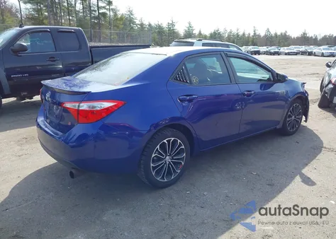 2015 Toyota Corolla S Plus из США, поврежденный, VIN 2T1BURHE0FC345674